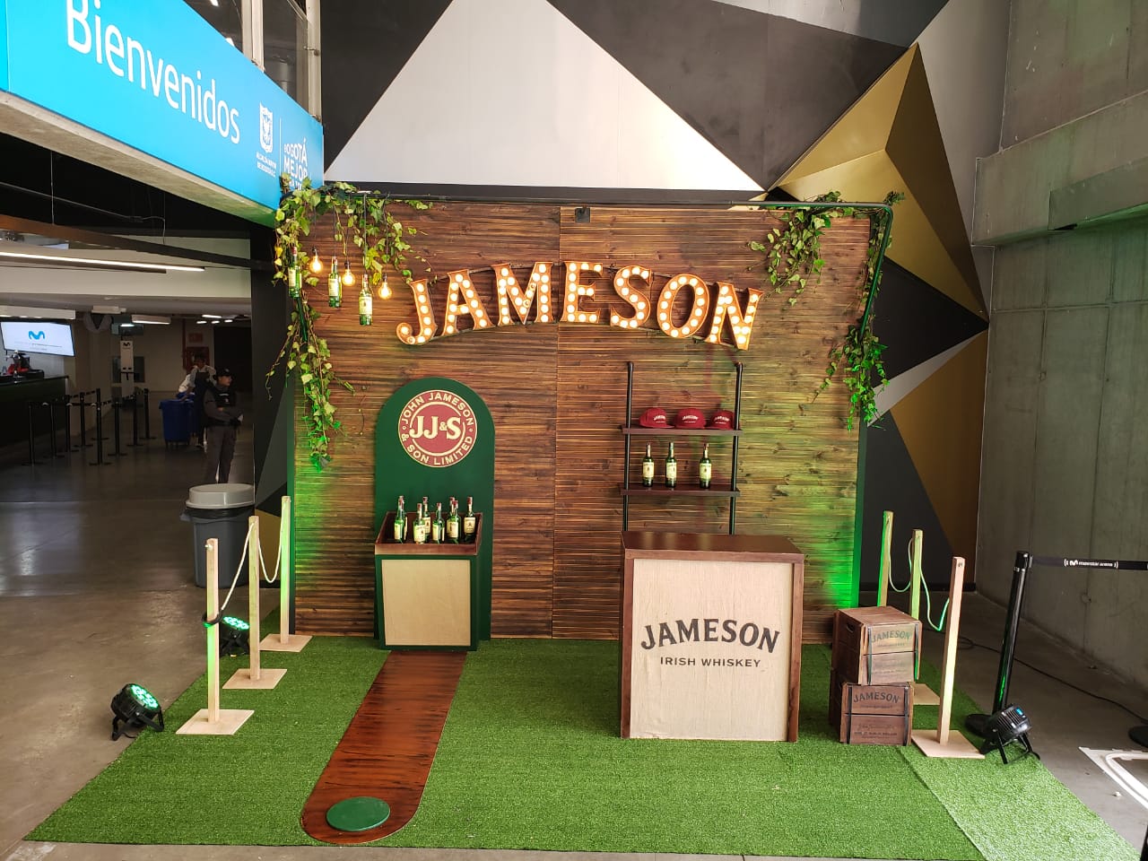 Corner de marca Jameson John Jameson and Son